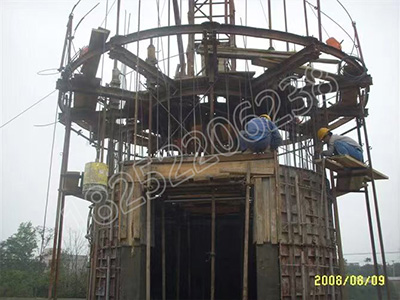 80米砼烟囱滑模新建工程